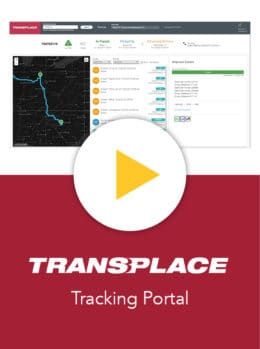 Transplace Tracking Portal